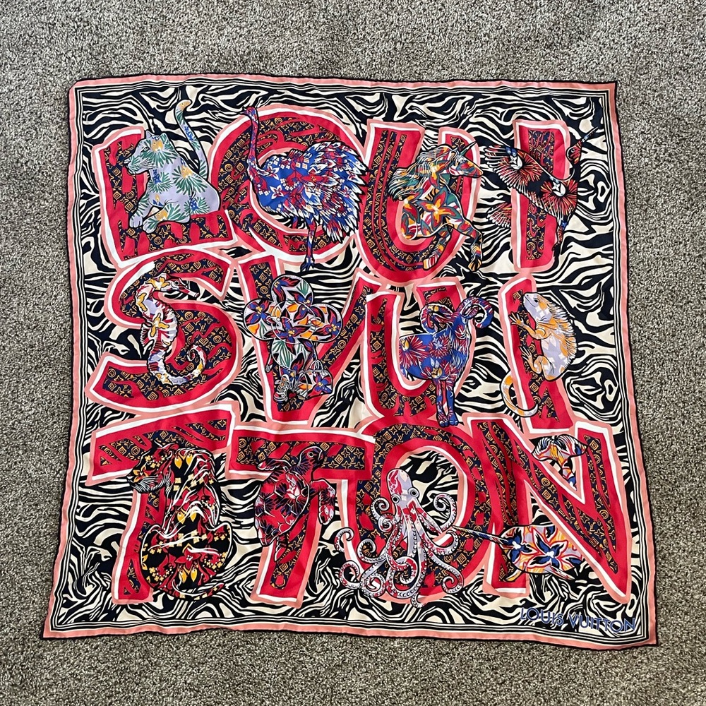 Louis Vuitton Silk Scarf